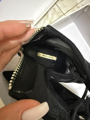 zara ayaqqabı: Zara, Ölçü: 36, rəng - Qara, Yeni — 2