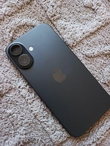 ayfon telefonu: IPhone 16, 128 GB, Qara, Face ID — 2