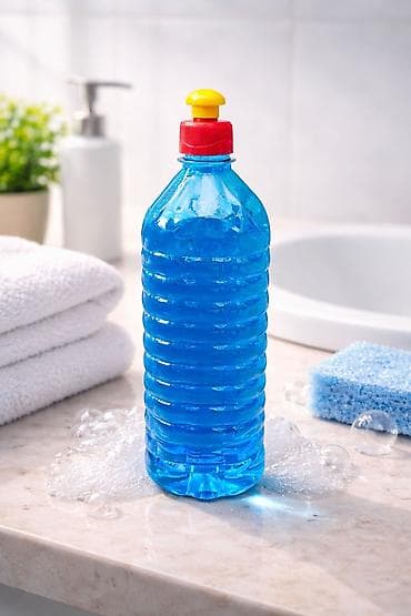 kimyevi temizleme: Məişət təmizliyi üçün mayelər dəsti - Mavi maye: Restoranlar üçün — 2