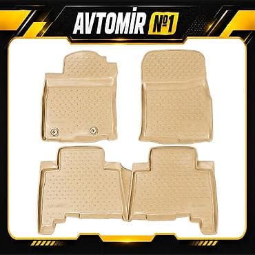 Toyota Land Cruiser Prado LC150 2009-2021 üçün salon rezin ayaqaltı