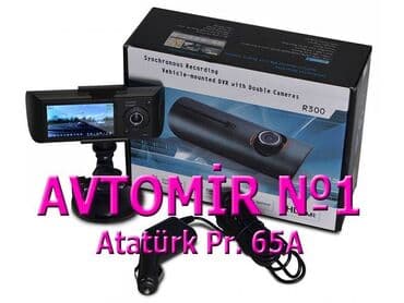 android приставка: 2 kamerali videoreqistrator R300. DVD-monitor ve android monitor hər — 1