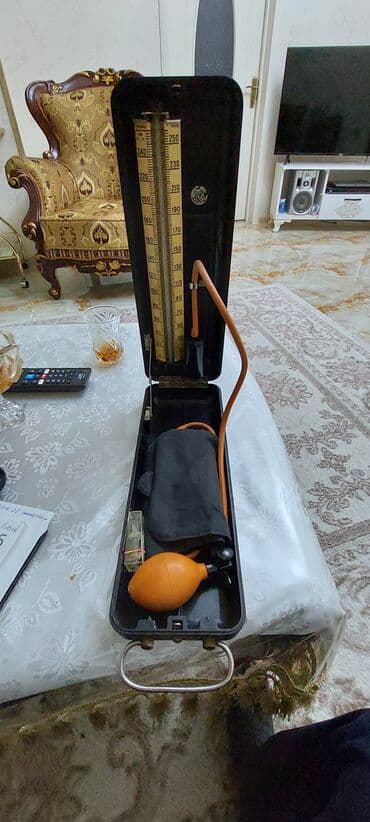 təzyiq ölçən proqram: Kiv mərcuri manometrlə mexaniki qan təzyiqi ölçən aparat — 4