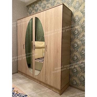 skaflar: 4 qapi dolab sifariwi qebul olunur. En 180 sm Hundurluk 2m Derinlik 47 — 1