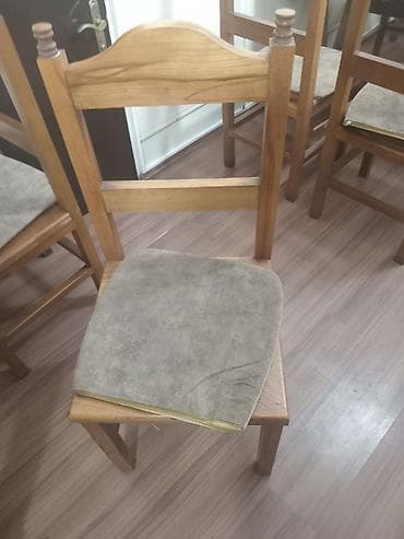 budda: Mətbəx üçün, Açılmayan, Dördbucaq masa, 4 stul — 2