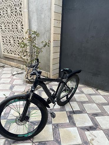 peredok velosiped: Ikisdie 29luğdu ikisine 290 Dağ tipli velosiped – yaşıl/qara rəng — 7