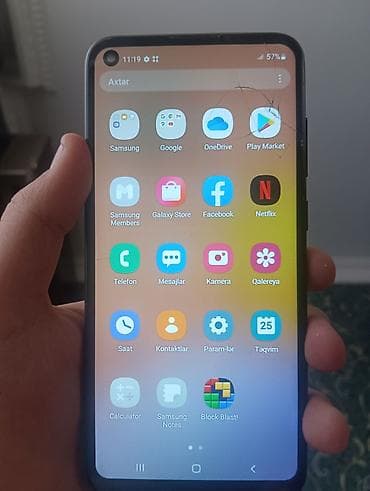 philips xenium 9@9h: Samsung Galaxy A11, 32 GB, rəng - Qara, Qırıq — 3