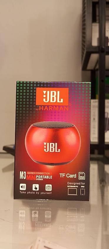 panel cit: Yeni JBL Kolonka, Növ - Portativ, rəng - Qırmızı — 1