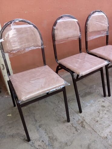 stol və stul dəstləri: Yeni, Sadə stul, Metal, Azərbaycan — 12