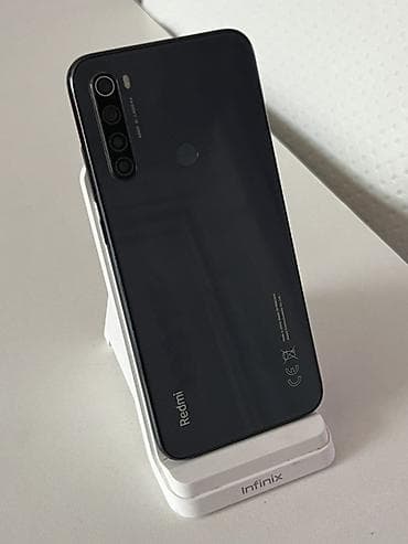 philips xenium 9@9s: Redmi Note 8, 64 GB, rəng - Qara, Barmaq izi — 1