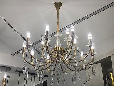 Çilçıraqlar: Çılçıraq, 10 və daha çox lampa, Metal — 2