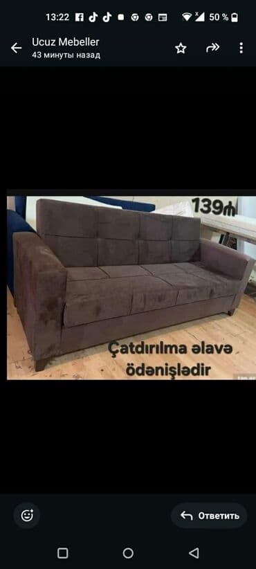 enbavud mebel: Divan, Yeni, Açılan, Bazalı, Parça, Rayonlara çatdırılma — 10