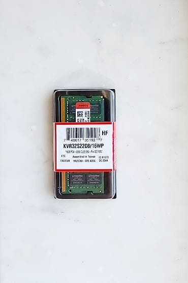 game notebook: Kingston ddr4 ram16 3200MHz — 1