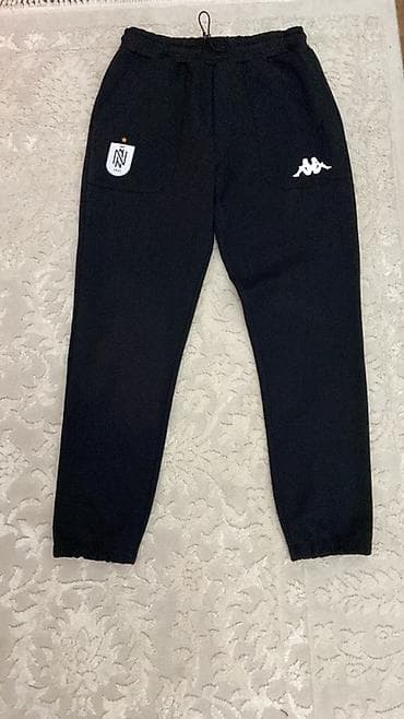 Верхняя одежда: RAZMER (M) Kişi idman şalvarı – qara rəng - Model: daralan balaqlı — 1