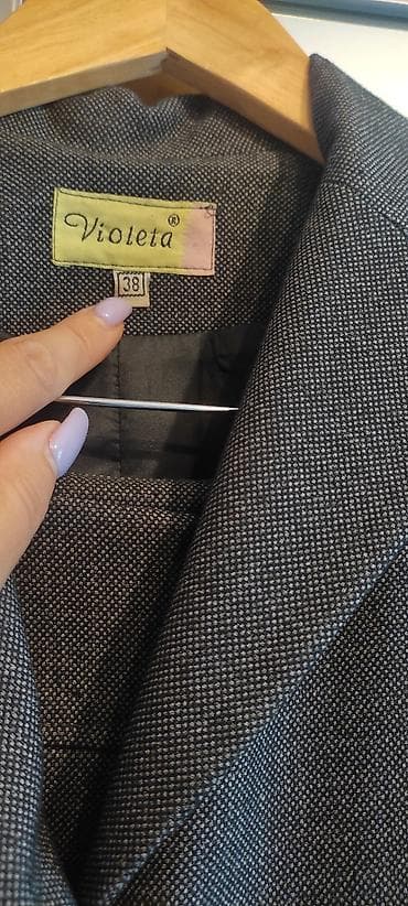 женский костюм: Женский осенний костюм с юбкой карандаш,на подкладке. в отличном — 3