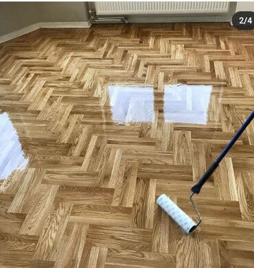 ikinci əl qapi: Pol parket cilalama — 9