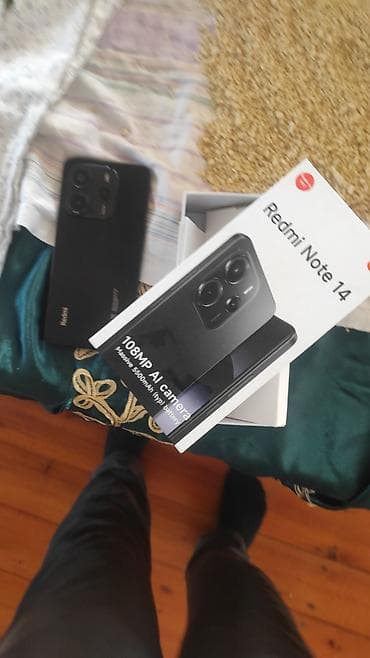 xiaomi note 12 pro plus: Redmi Note 14, 256 GB, rəng - Qara — 1