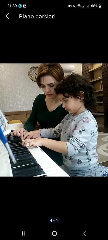 piano kursları: Fortepiano müəllimi.Tədbirlərə və açılışlara dəvət. ONLINE ve ƏYANI — 5