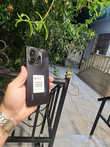 redmi c 15: Redmi Note 14, 256 GB, rəng - Qara, Barmaq izi, Face ID — 2