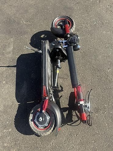 Elektrikli skuter – oturacaqlı, qatlanan model - Güclü ön far bloku — 3