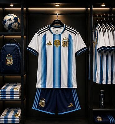 Личные вещи: Мужской спортивный костюм, Adidas, M, цвет - Белый — 1