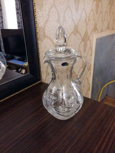 yan bardak: Rəng - Ağ, Xrustal, 2 l — 1