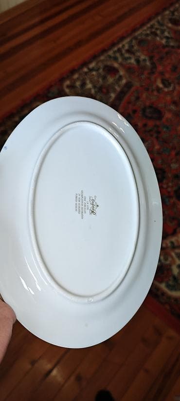 versace servis: Nahar dəsti, rəng - Ağ, Keramika — 10