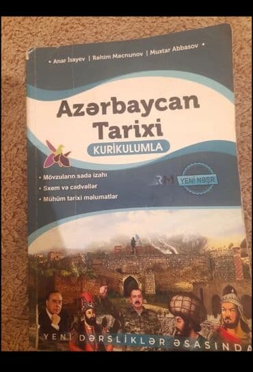 azerbaycan tarixi 8 ci sinif pdf yukle: Məhsul: “Azərbaycan Tarixi – Kurikulumla” kitabı (Yeni nəşr) — 1