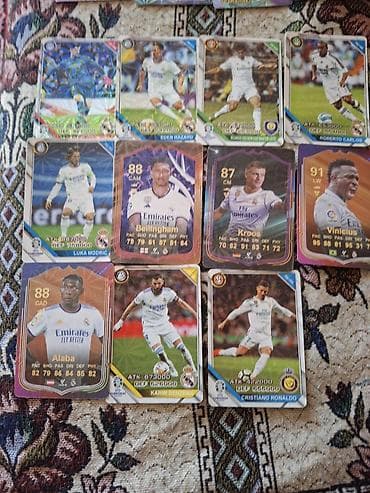 velosiped satisi: Real Madrid Kart Kolleksiyası – 11 Ədəd (Cristiano Ronaldo — 1