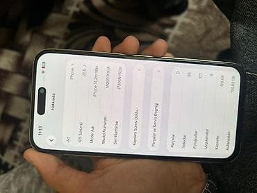 ayfon kreditle: IPhone 14 Pro Max, 128 GB, Qızılı, Face ID — 7