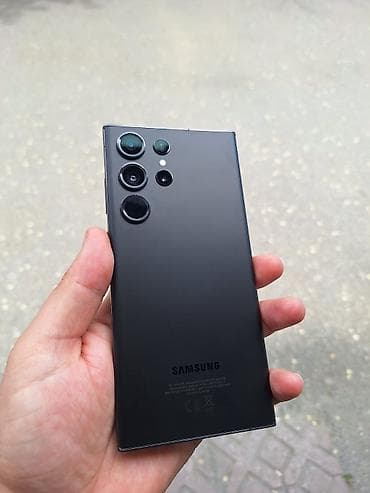 Мобильные телефоны и аксессуары: Samsung Galaxy S23 Ultra, 256 ГБ, цвет - Черный, Сенсорный — 2