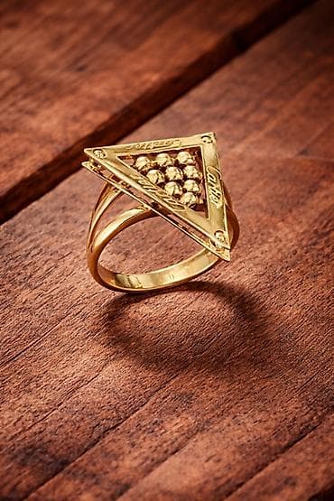 dini uzukler: Dəstə daxildir: Üzük, Cartier, Sarı qızıl, 585 Əyar, 10 g — 1