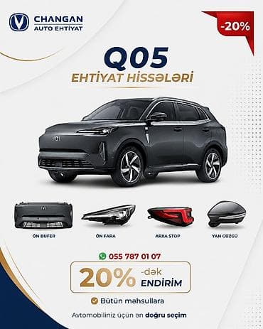 w211 ehtiyat hisseleri: Changan Q05 ehtiyat hissələri Model: Changan Q05 üçün orijinal — 1