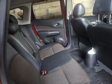 rustavi masin bazari: 1.2 turbo matorTünd qırmızı rəngdə Nissan Note Hetçbek avtomobili, həm — 8
