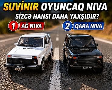 Suvinir Oyuncaq LADA Niva modelləri - Rəng seçimləri: Ağ Niva və Qara lalafo.az -da Suvinir Oyuncaq LADA Niva modelləri - Rəng seçimləri: Ağ Niva və Qara