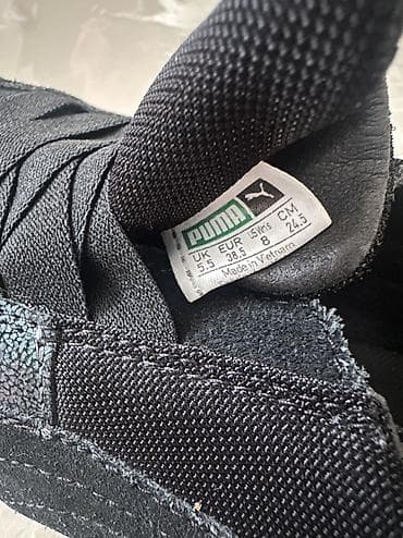 puma krasofka: Qara rəngli unisex slip-on idman ayaqqabısı - Dizayn: Zərif, aşağı — 6