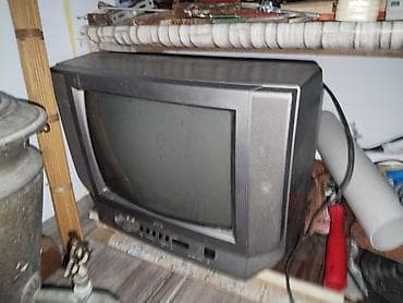 tv disk: JVC kineskop televiziya işlək vəziyyətdə - Brend: JVC - Ekran tipi — 3
