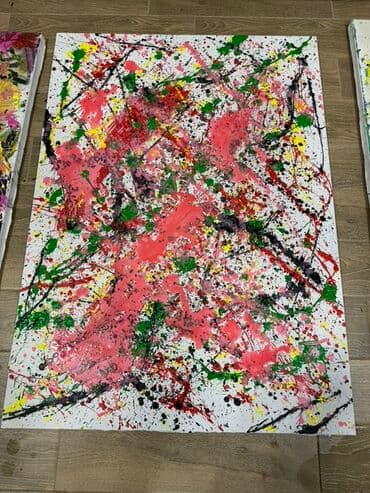komputer şəkilləri: Эти работы абстракции 6 штук одна картина 🖼️ Цена 1000 манат — 5