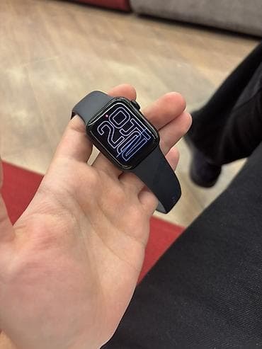 Apple Watch SE3(2025)/40mm 64Gb yaddaş qutusu simsiz şarj aleti her