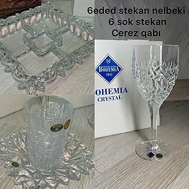 qab alanlar: Karacadan alınıb yenidir - Markası: Bohemia Crystal (orijinal — 1