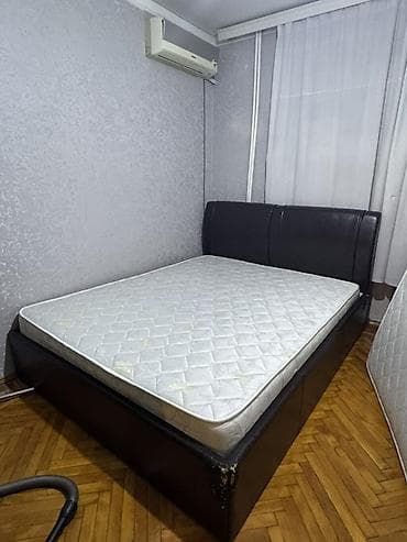 İkinəfərlik çarpayı, Bazalı, Matras ilə, Siyirməsiz — 2
