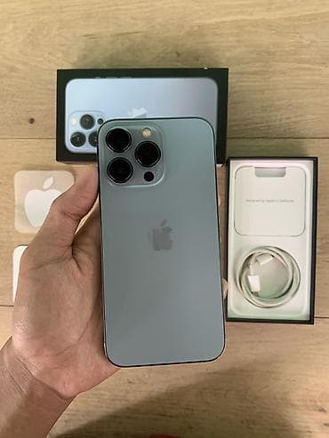 IPhone 13 Pro, 128 GB, Sierra Blue, Face ID lalafo.az -da IPhone 13 Pro, 128 GB, Sierra Blue, Face ID