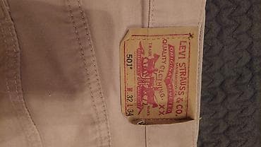 Брюки: Levis 32x34 yaxşı vəziyyətdə (wp 055-560-07-42) — 1