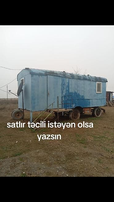 Оборудование для производства: Sökülüb-quraşdırıla bilən mobil vaqon (təkərli) - Metal karkaslı — 1