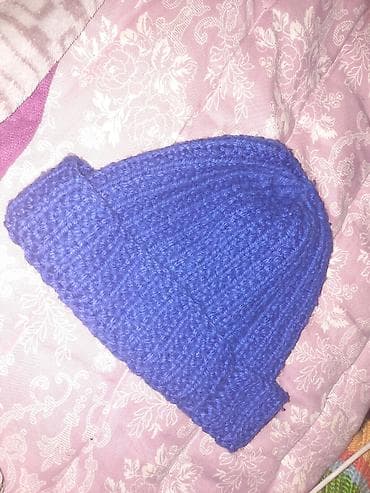 Əl işı toxunma papaqlar dəsti - Material: yumşaq, isti akril/qarışıq — 2