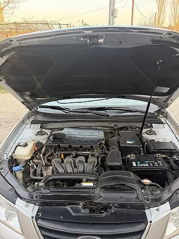 hundai terracan: Hyundai Sonata sedan - Kuzov rəngi: gümüşü - Geniş və rahat salon — 9