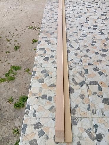 qapi gence: Mebel və interyer işləri üçün ağac plintus/üzlük lentləri - Material — 2