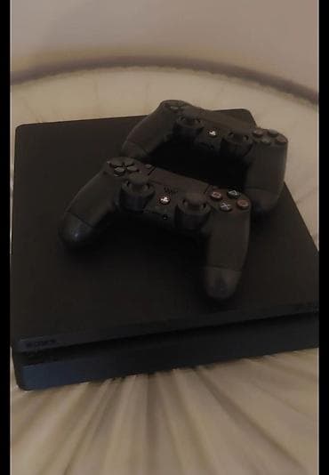 oyun nauşnik: PlayStation 4 Slim - PS4 Slim 500 gb ideal veziyyetde! - 2 ədəd — 3