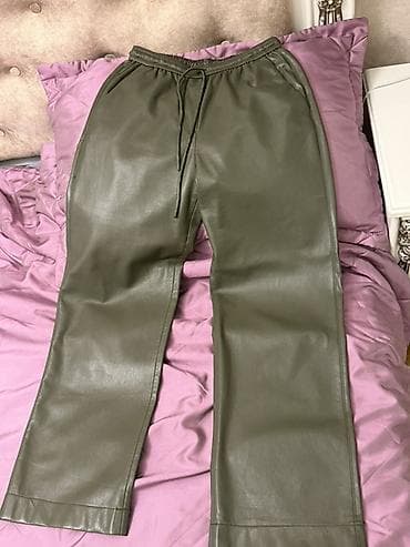 stoyka fasonlar 2020: Şalvar, Mango, S, rəng - Yaşıl — 1