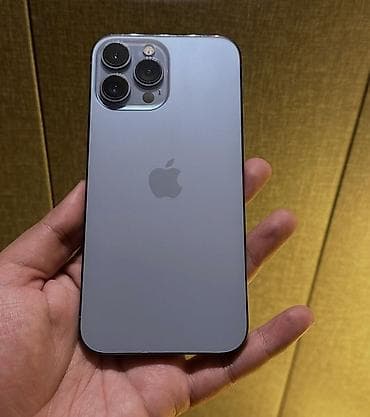 IPhone 13 Pro, 128 GB, Sierra Blue, Zəmanət, Simsiz şarj, Face ID — 2