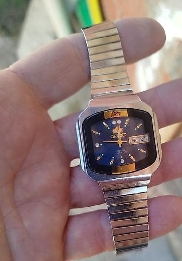 sony saat: Qol saatı, Orient, rəng - Gümüşü — 6